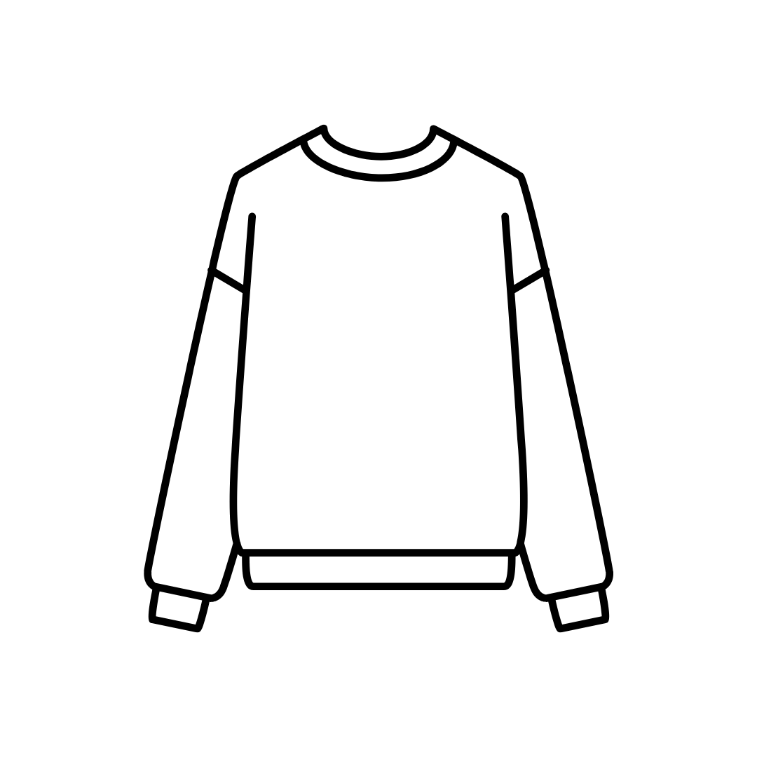 Doodle of sweatshirt